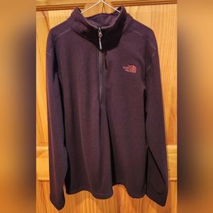 THE NORTH FACE 1/4 zip pullover. Brown.‎ Size XL